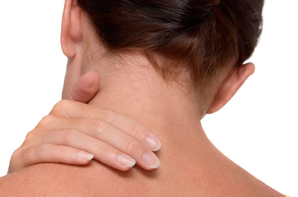 bolesť v krku v dôsledku osteochondrózy